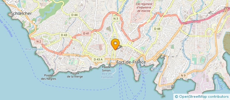 localisation de l'entreprise ROSE-ROSETTE SPORT à FORT-DE-FRANCE