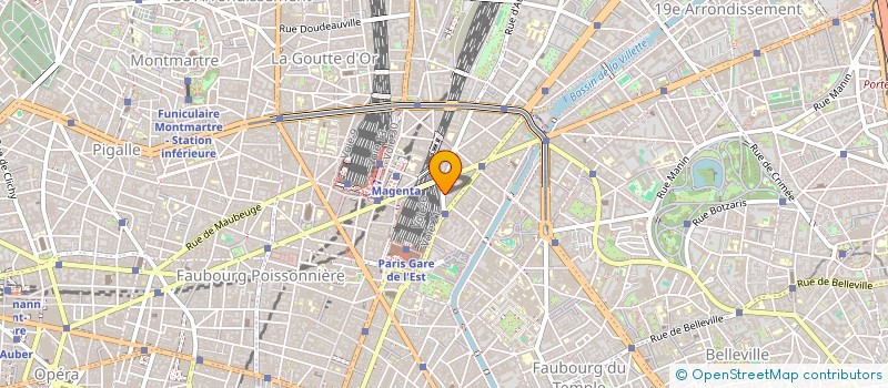 localisation de l'entreprise ROSE ROUGE  PARIS