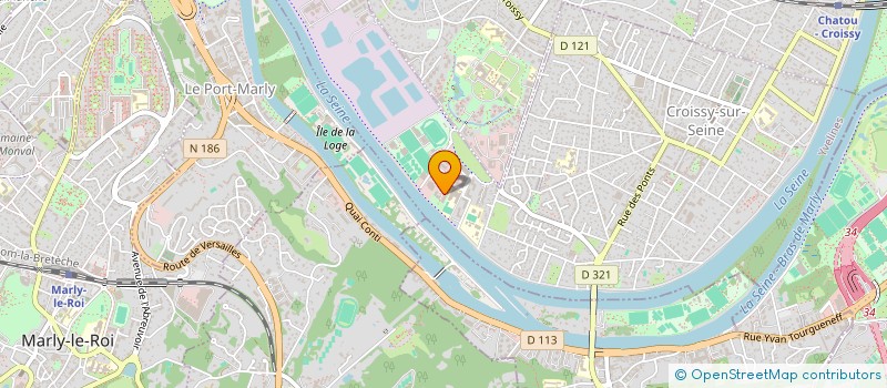 localisation de l'entreprise ROSE SOFIA  CROISSY-SUR-SEINE