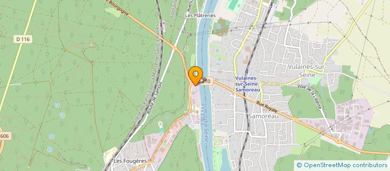 localisation de l'entreprise ROSE SPORT & VINTAGE  SAMOIS-SUR-SEINE