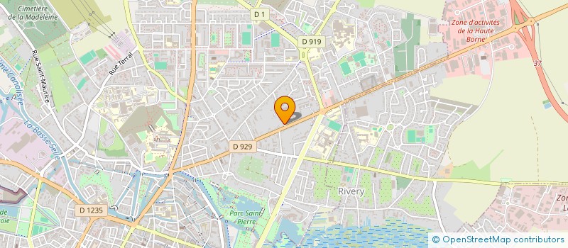 localisation de l'entreprise ROSE TOWN  AMIENS