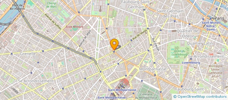 localisation de l'entreprise ROSE UP  PARIS