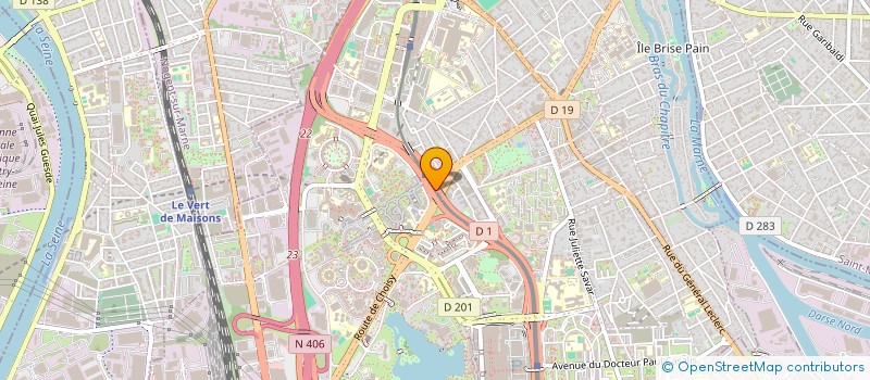 localisation de l'entreprise ROSE VIF  CRETEIL