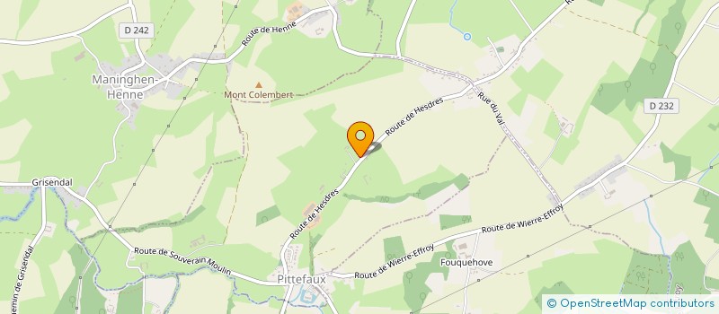 localisation de l'entreprise ROSE2FRAMATHI  PITTEFAUX