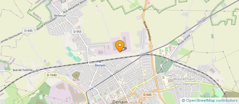 localisation de l'entreprise ROSEANE à DENAIN