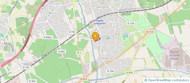 localisation de l'entreprise ROSEAU LOGISTIQUE  AIGUES-VIVES