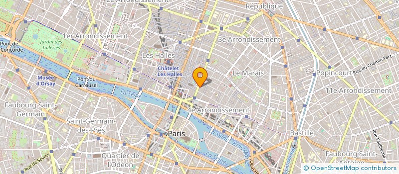 localisation de l'entreprise ROSEAU THEATRE à PARIS