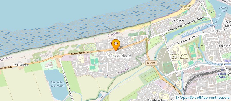 localisation de l'entreprise ROSEAU-WIERRE  SANGATTE