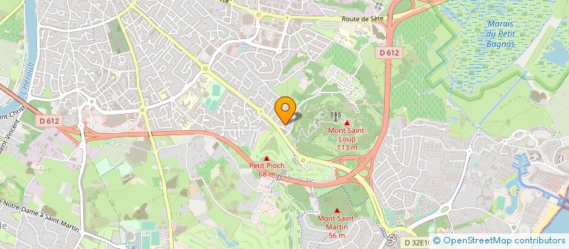 localisation de l'entreprise ROSEBERT  AGDE