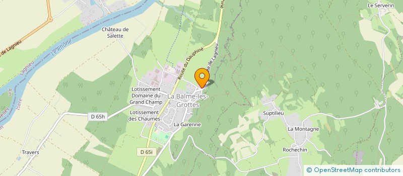 localisation de l'entreprise ROSEBIOLOGICS  LA BALME-LES-GROTTES