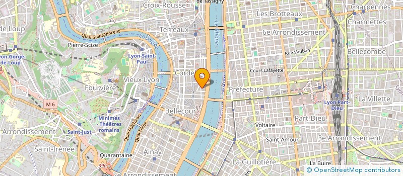 localisation de l'entreprise ROSEBUD  LYON