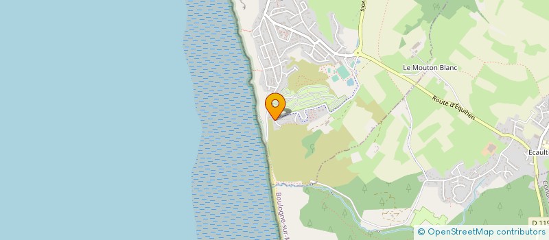 localisation de l'entreprise ROSEBUD à EQUIHEN-PLAGE