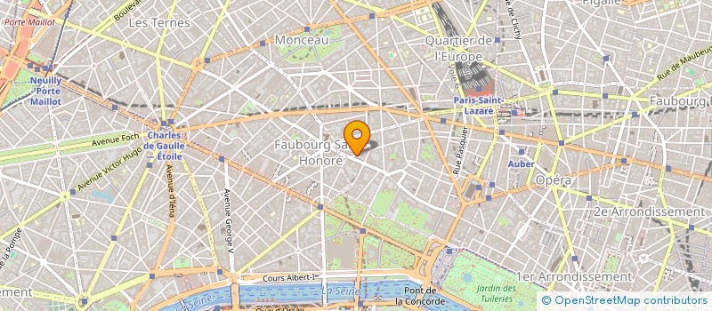 localisation de l'entreprise ROSEBUD FSA  PARIS