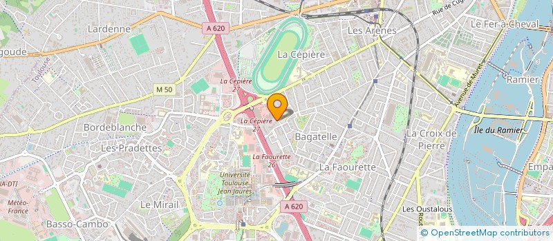localisation de l'entreprise ROSECLMNP à TOULOUSE
