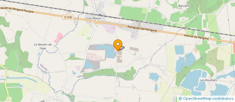 localisation de l'entreprise ROSEDOR à VELINES
