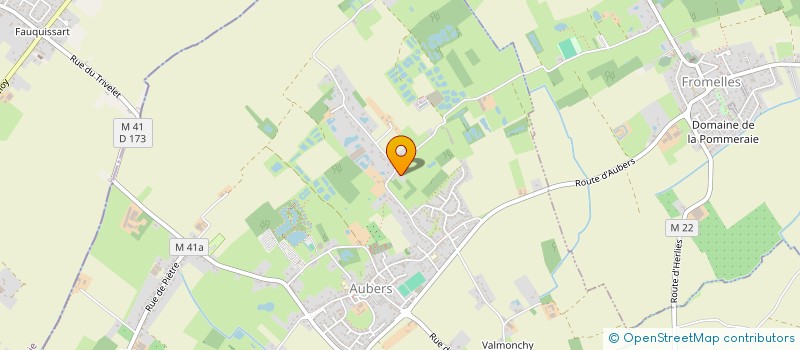 localisation de l'entreprise ROSEITO à AUBERS