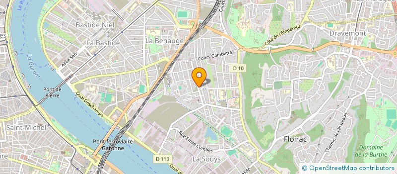 localisation de l'entreprise ROSELAND MUSIC  FLOIRAC