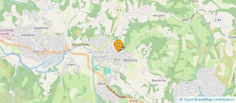 localisation de l'entreprise ROSELEND FBC  SAINT-PEE-SUR-NIVELLE