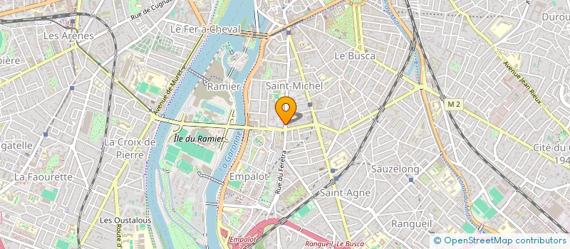 localisation de l'entreprise ROSELLINI ELECTRICITE GENERALE à TOULOUSE