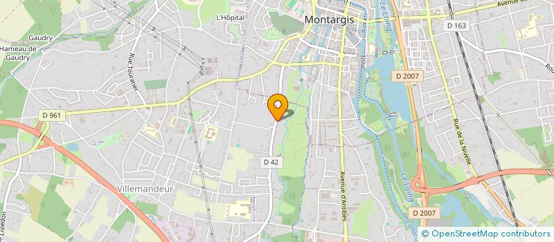 localisation de l'entreprise ROSELLO HERVE à VILLEMANDEUR