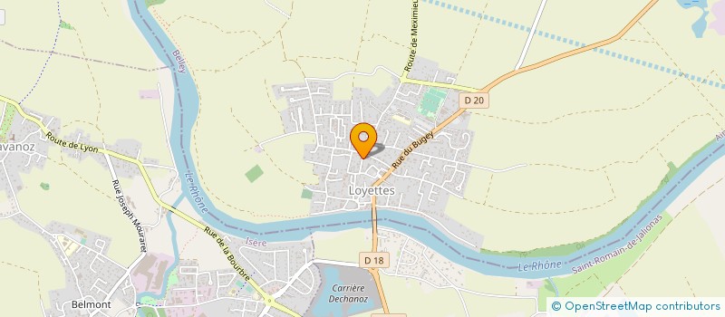 localisation de l'entreprise ROSELLO INDUSTRIES  BRESSOLLES