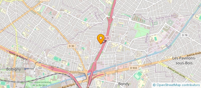 localisation de l'entreprise ROSELYA à BOBIGNY
