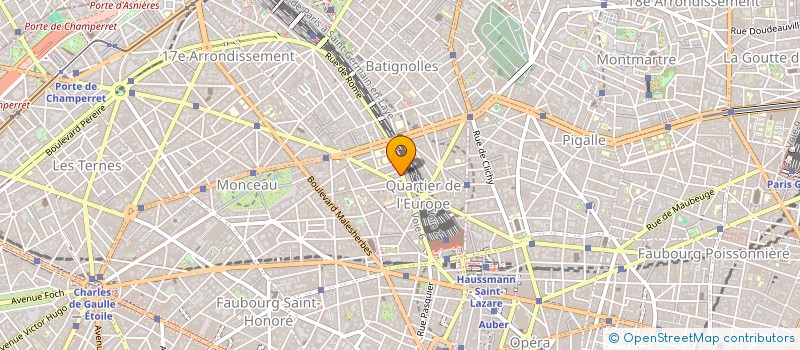 localisation de l'entreprise ROSELYNE BERNARD CONSULTANTS  PARIS