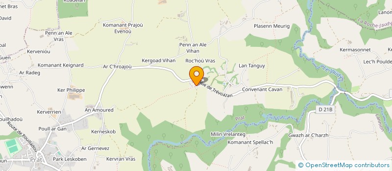 localisation de l'entreprise ROSEMA  SAINT-BRIEUC