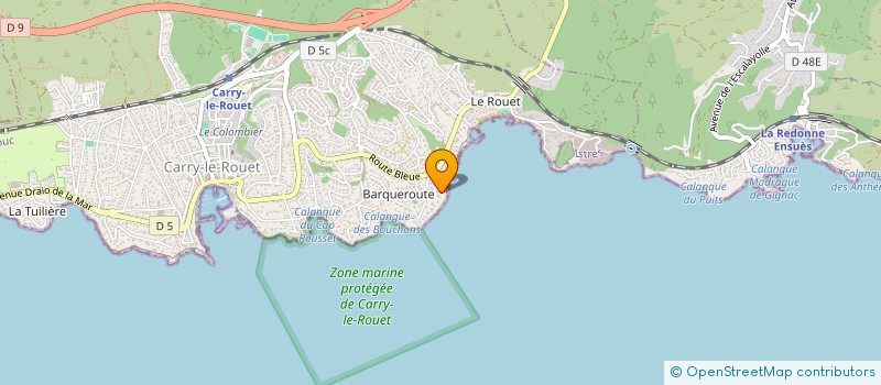 localisation de l'entreprise ROSEMARY  CARRY-LE-ROUET