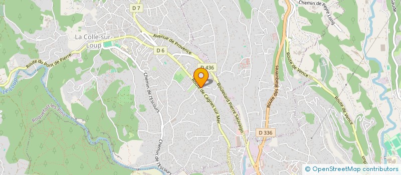 localisation de l'entreprise ROSEMARY  LA COLLE-SUR-LOUP