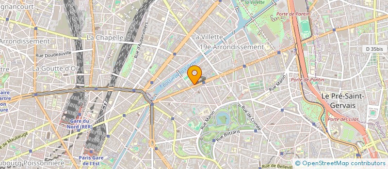 localisation de l'entreprise ROSEMARY BEAUTY  PARIS