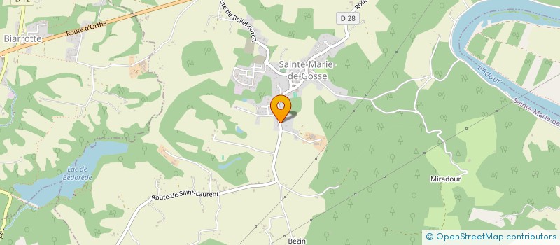 localisation de l'entreprise ROSEMAY à PAU