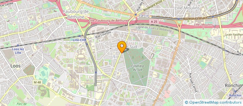localisation de l'entreprise ROSEMBERG AUTO à LILLE