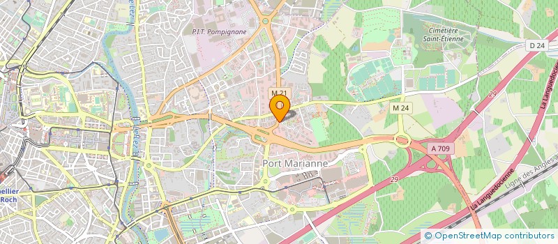 localisation de l'entreprise ROSEMBERGER MICRO COAX à MONTPELLIER