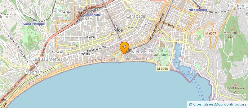 localisation de l'entreprise ROSEMONDE L DIFFUSION à NICE