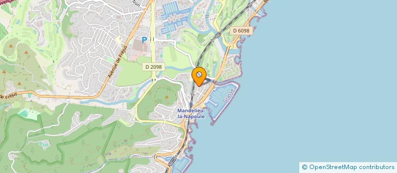 localisation de l'entreprise ROSEN'GARDEN  MANDELIEU-LA-NAPOULE