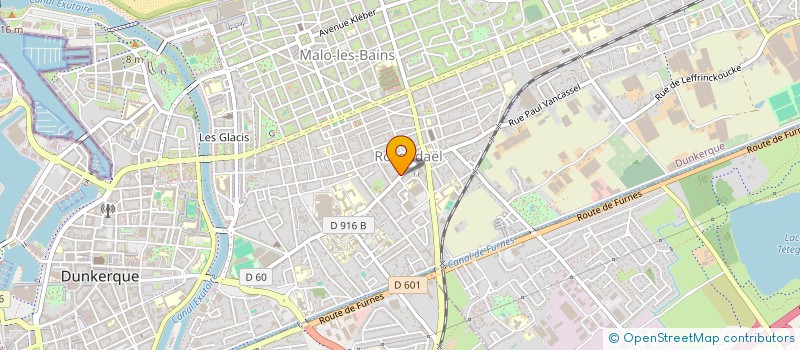 localisation de l'entreprise ROSENDAEL 1317 à DUNKERQUE