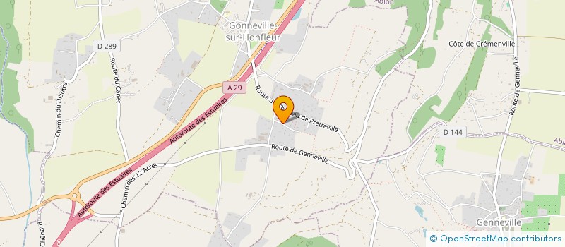 localisation de l'entreprise ROSENEIGES  GONNEVILLE-SUR-HONFLEUR