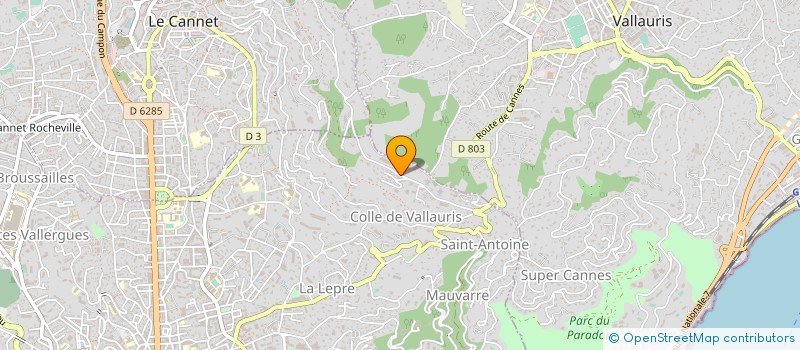 localisation de l'entreprise ROSENGART REAL ESTATE à CANNES