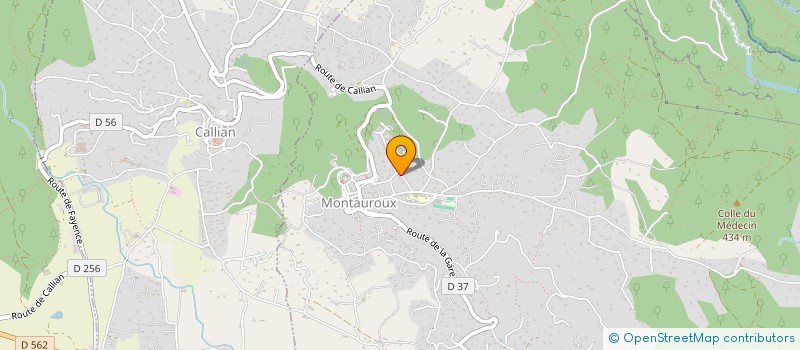 localisation de l'entreprise ROSENKVIST  MONTAUROUX