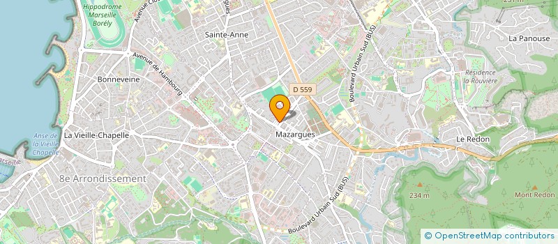 localisation de l'entreprise ROSENWALD-THOMAS à MARSEILLE
