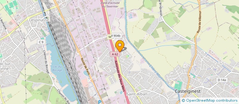 localisation de l'entreprise ROSEPIERRE  SAINT-ALBAN