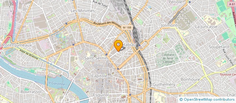 localisation de l'entreprise ROSERAIE à TOULOUSE