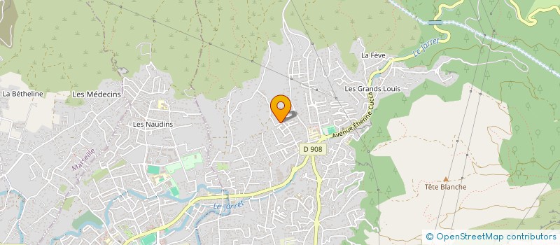 localisation de l'entreprise ROSERAIE  ALLAUCH