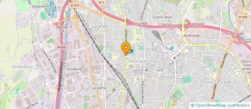 localisation de l'entreprise ROSERAIE FOOTBALL CLUB à TOULOUSE
