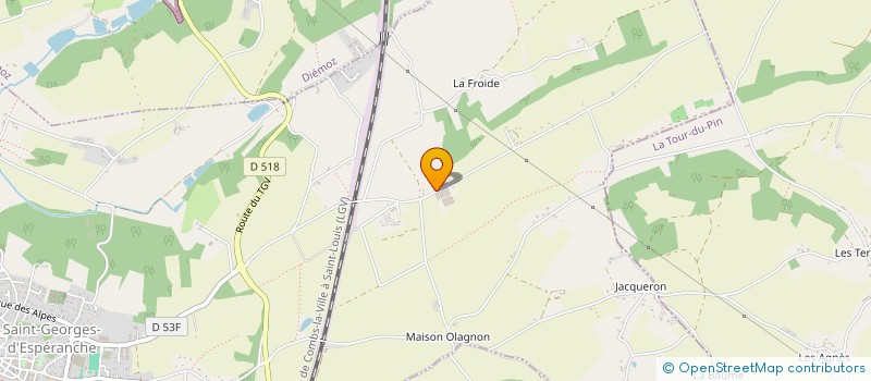 localisation de l'entreprise ROSERAIE REUTER à SAINT-GEORGES-D'ESPERANCHE