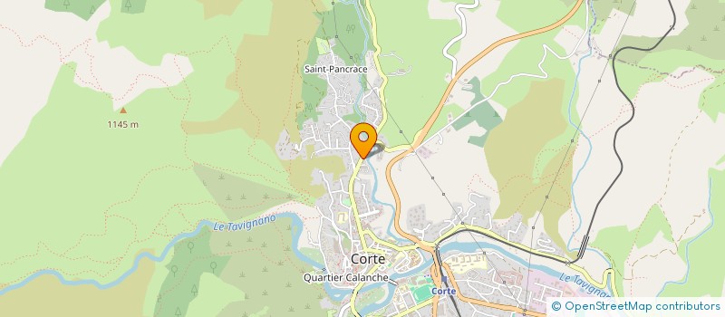 localisation de l'entreprise ROSERAY à CORTE