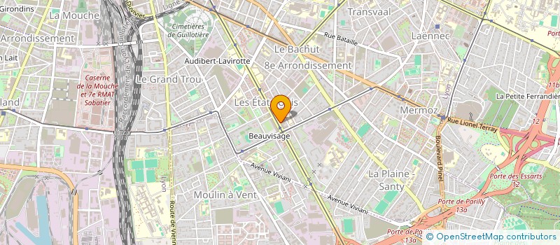 localisation de l'entreprise ROSES ANCIENNES EN FRANCE à LYON 6EME