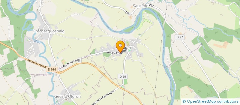 localisation de l'entreprise ROSES DE FRANCE à BIDOS