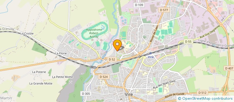 localisation de l'entreprise ROSES DU BOCAGE à VIRE-NORMANDIE